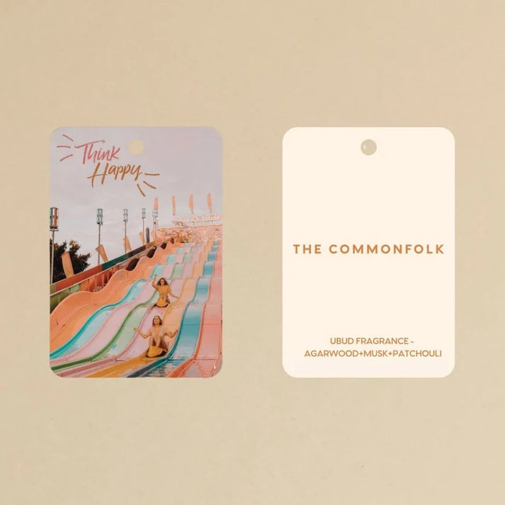 The Commonfolk Air Freshener Slide Think Happy