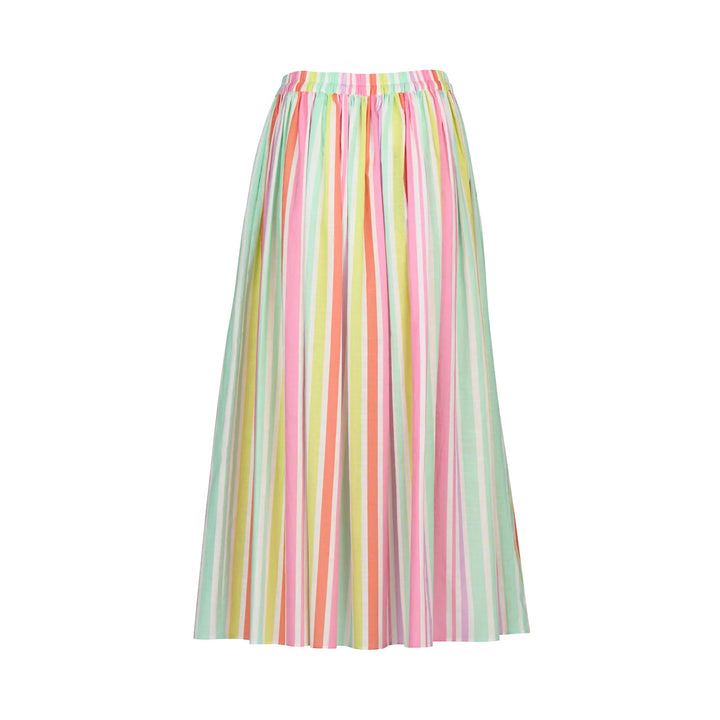 Elastic Waist Maxi Skirt - Cabana