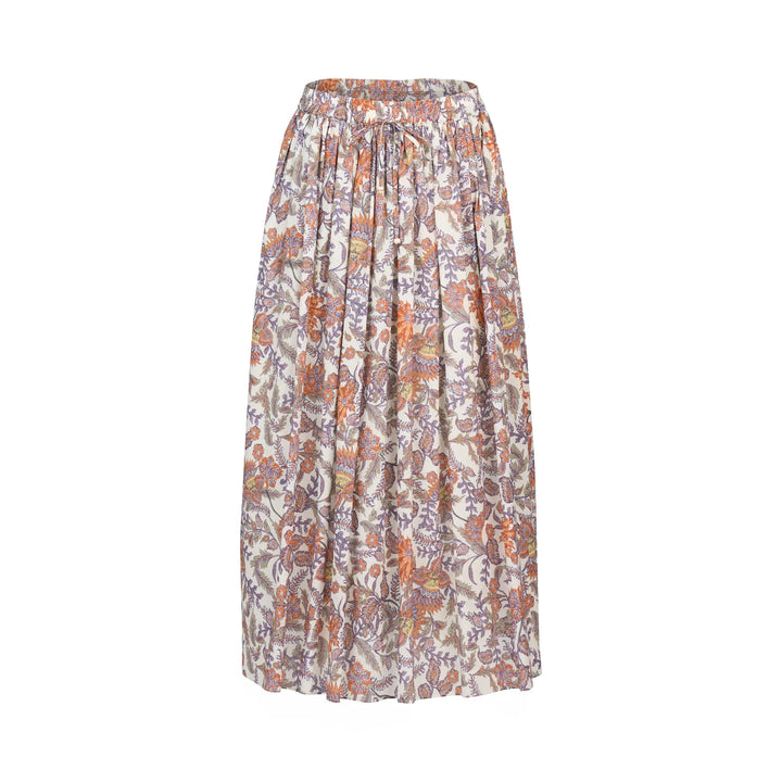 Elastic Waist Maxi Skirt - Tuscany