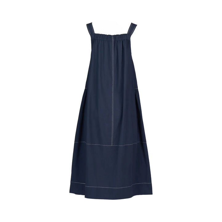 Sleeveless Ballon Dress - Ink
