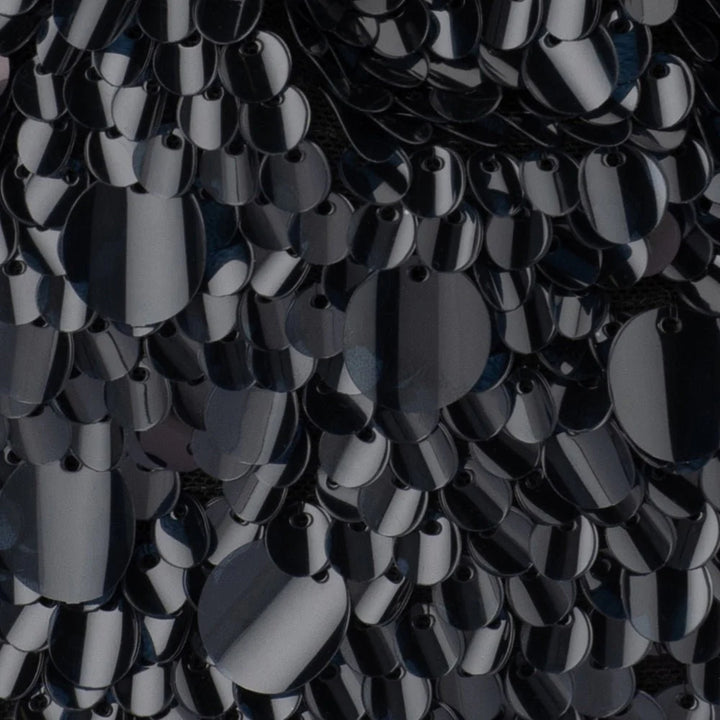 Vera Sequin Top Handle - Black