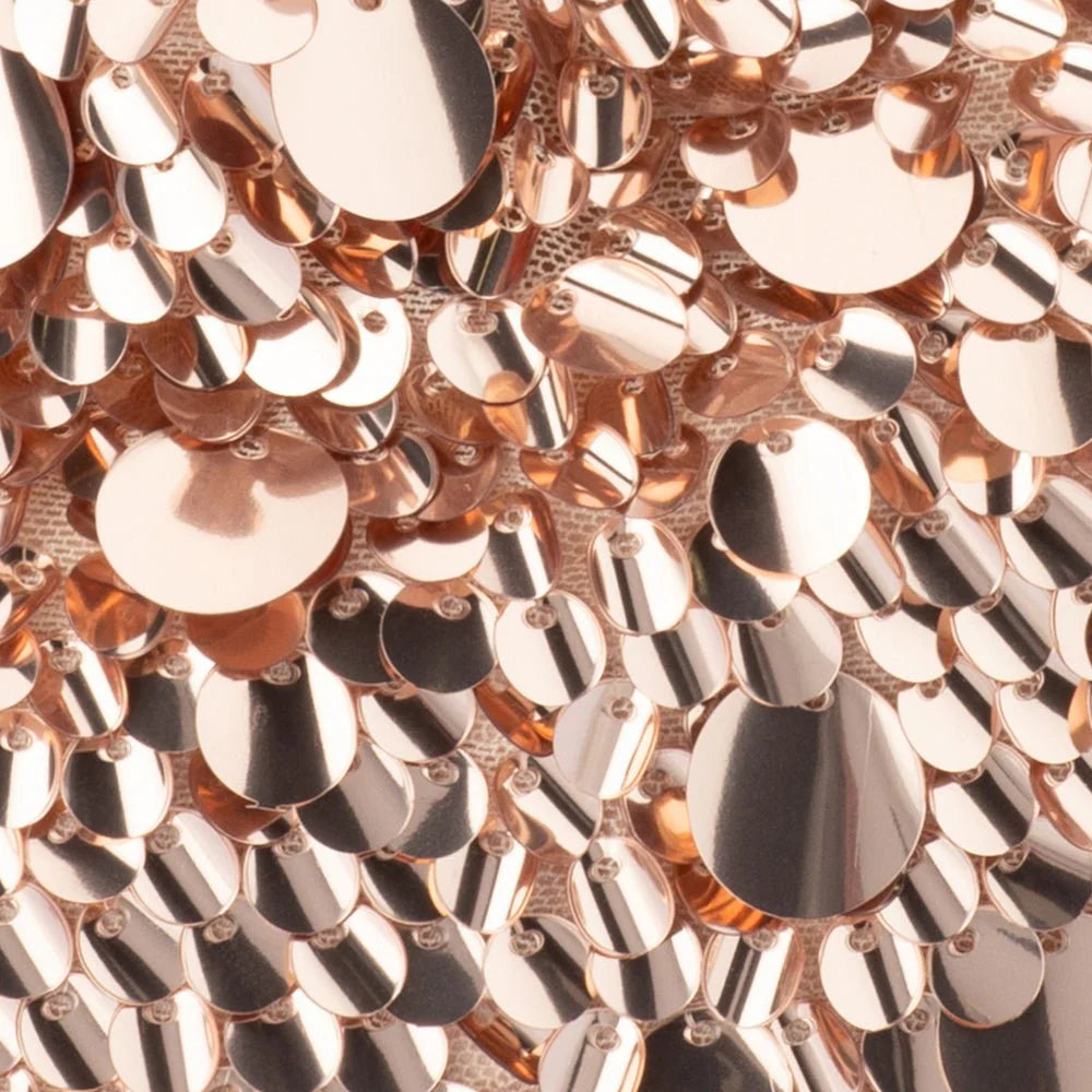 Vera Sequin Top Handle - Blush