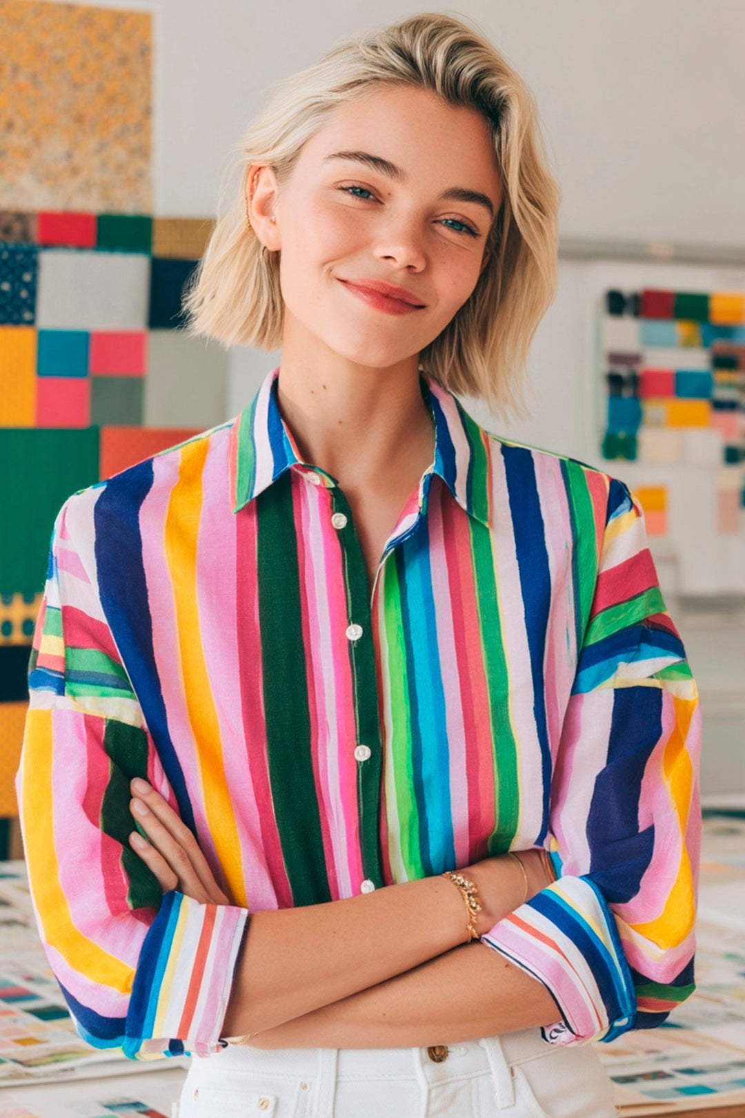 Mia Shirt - Stripe