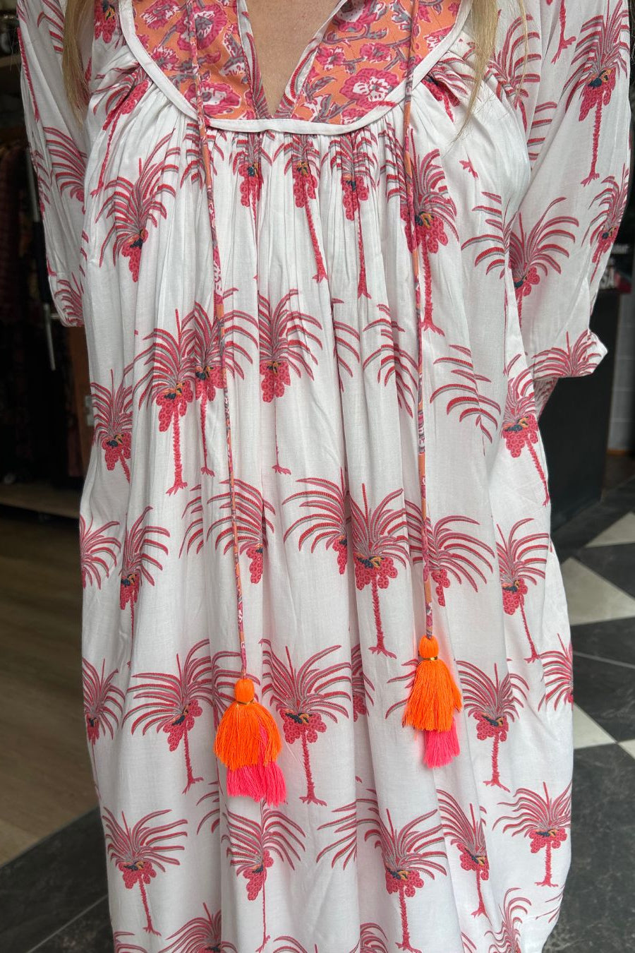 Place Du Soleil Dress 404 - White Palm