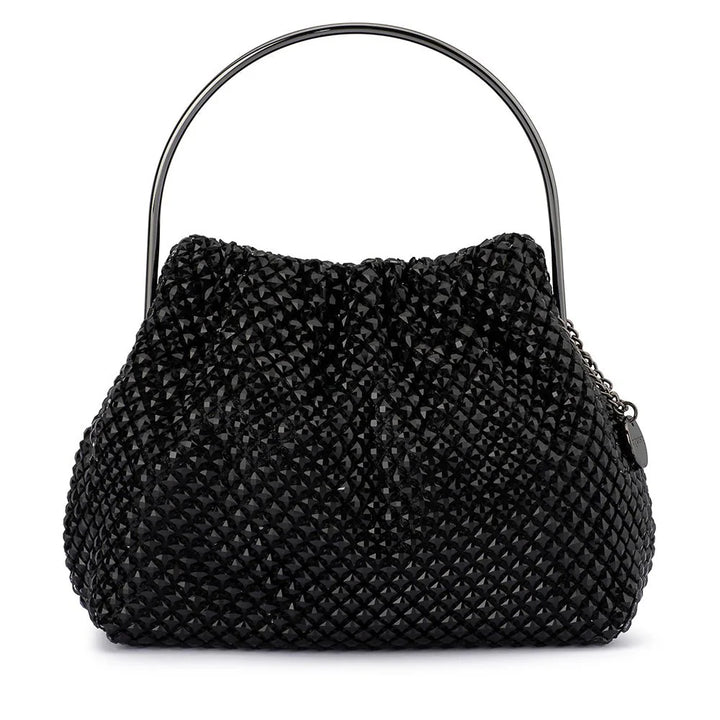 Whitney Crystal Top Handle - Black