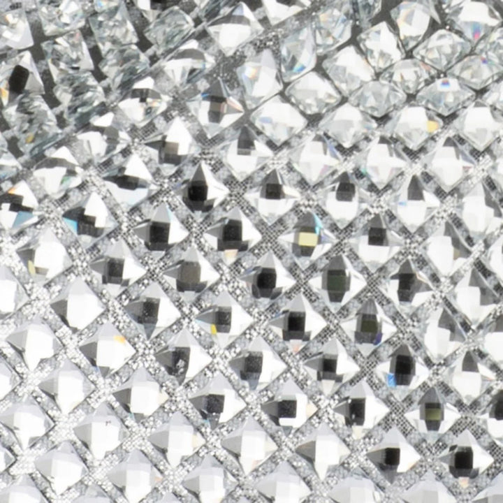 Whitney Crystal Top Handle - Silver