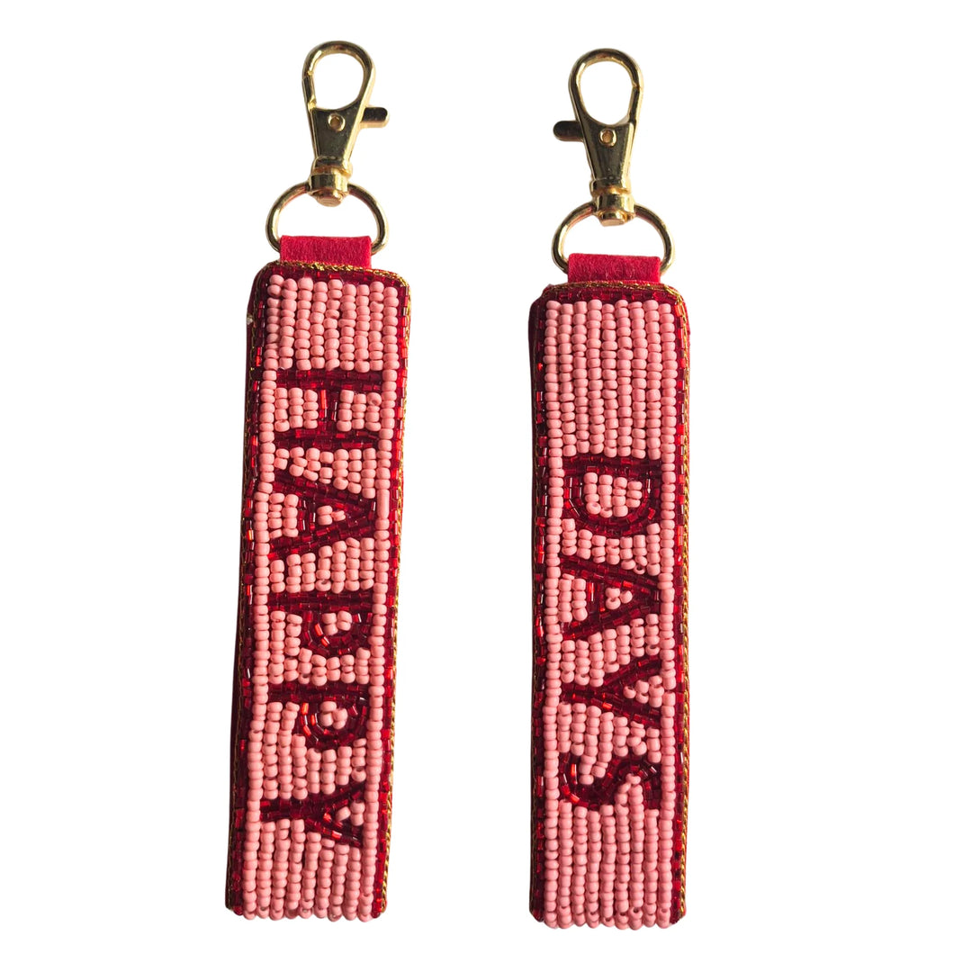 Beaded Keychain AKC3 - Happy Days