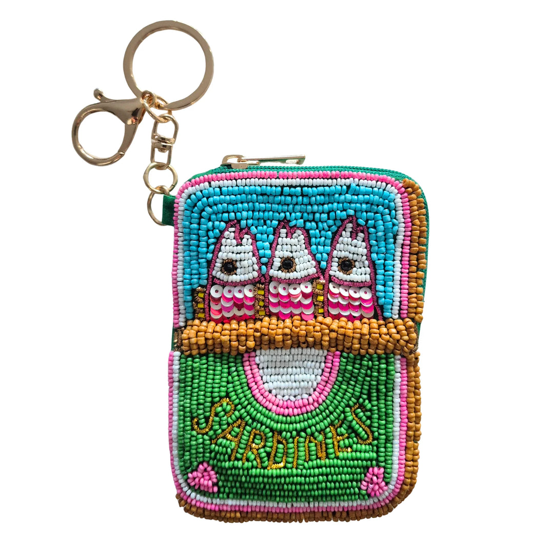 Beaded Keychain Pouch SKCH1056