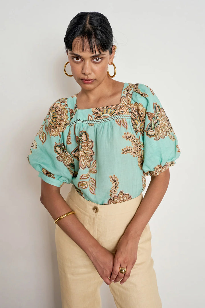 Grace Top - Mint Kgari