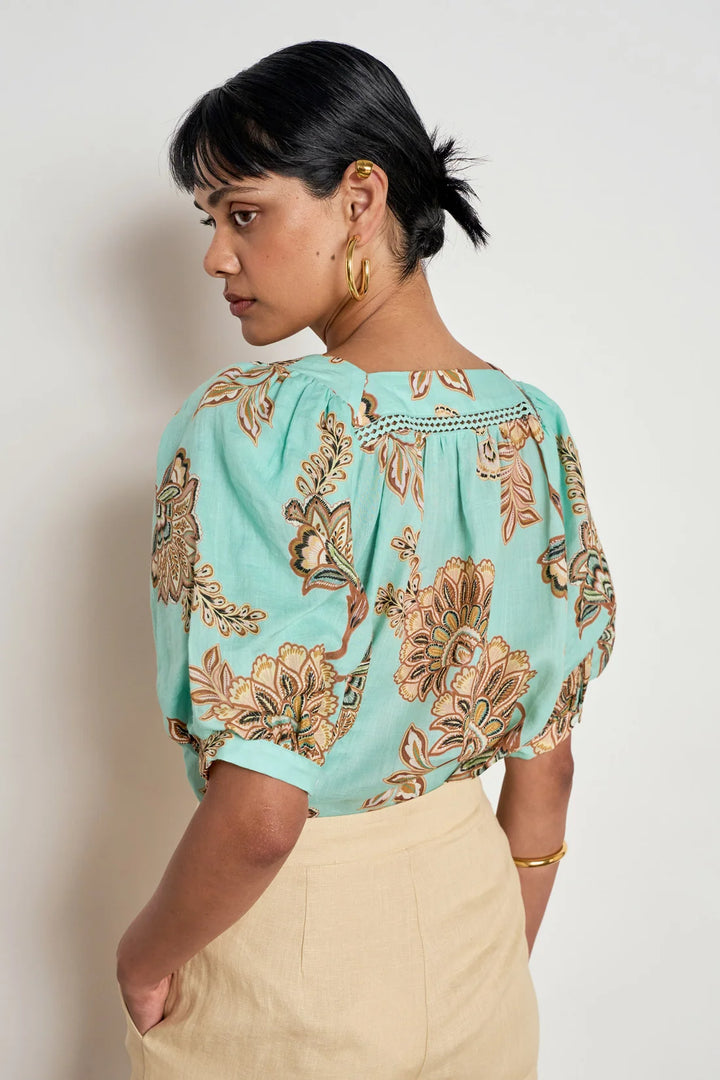 Grace Top - Mint Kgari