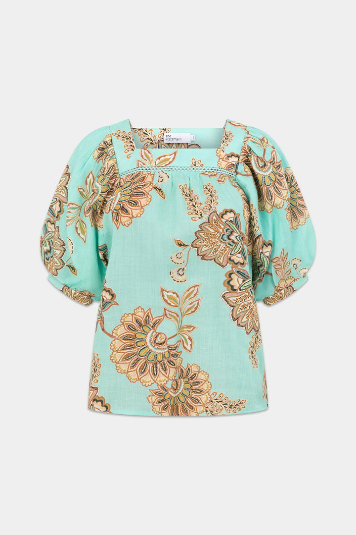 Grace Top - Mint Kgari