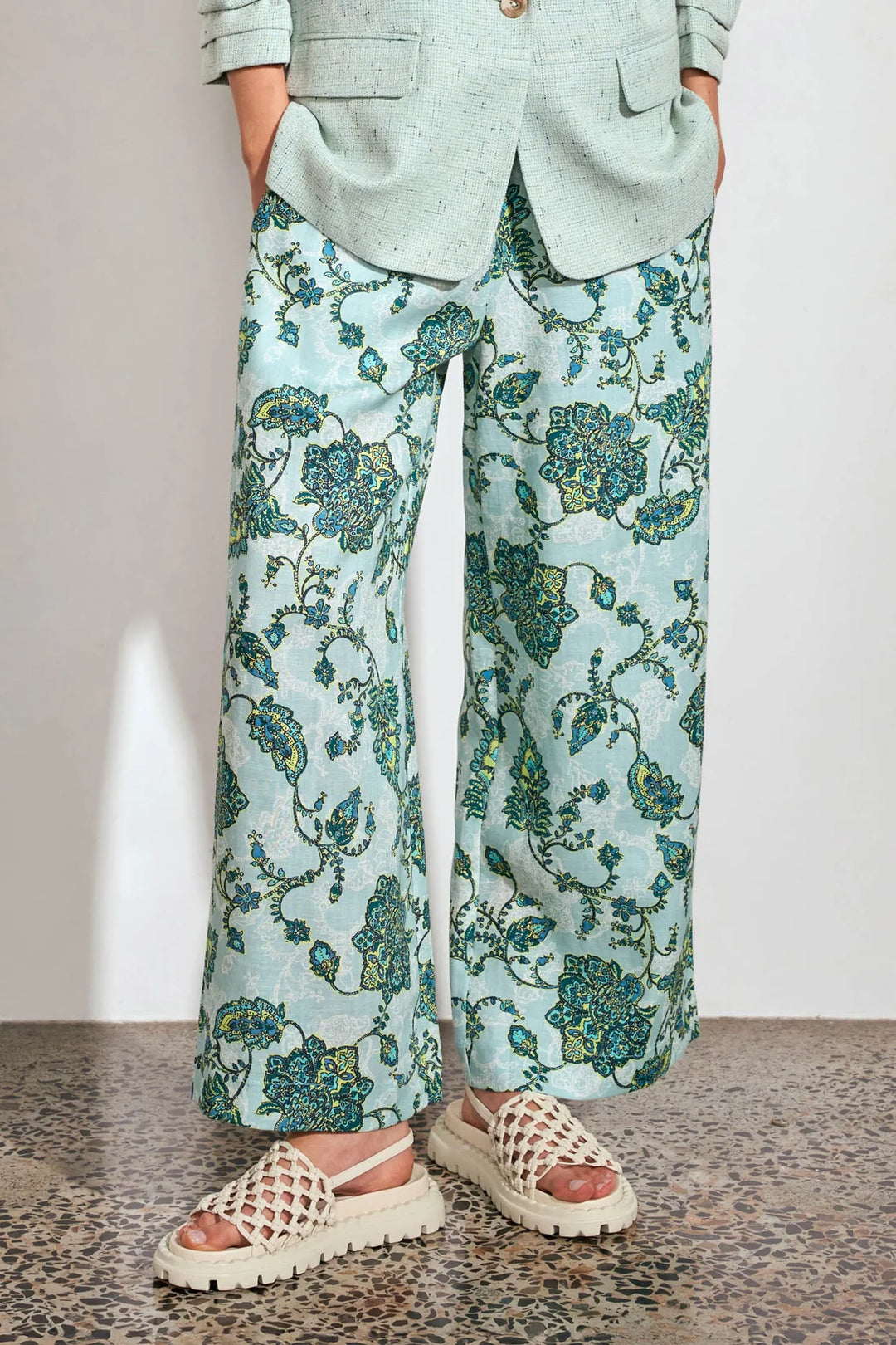 Merchant Pant - Fern Paisley