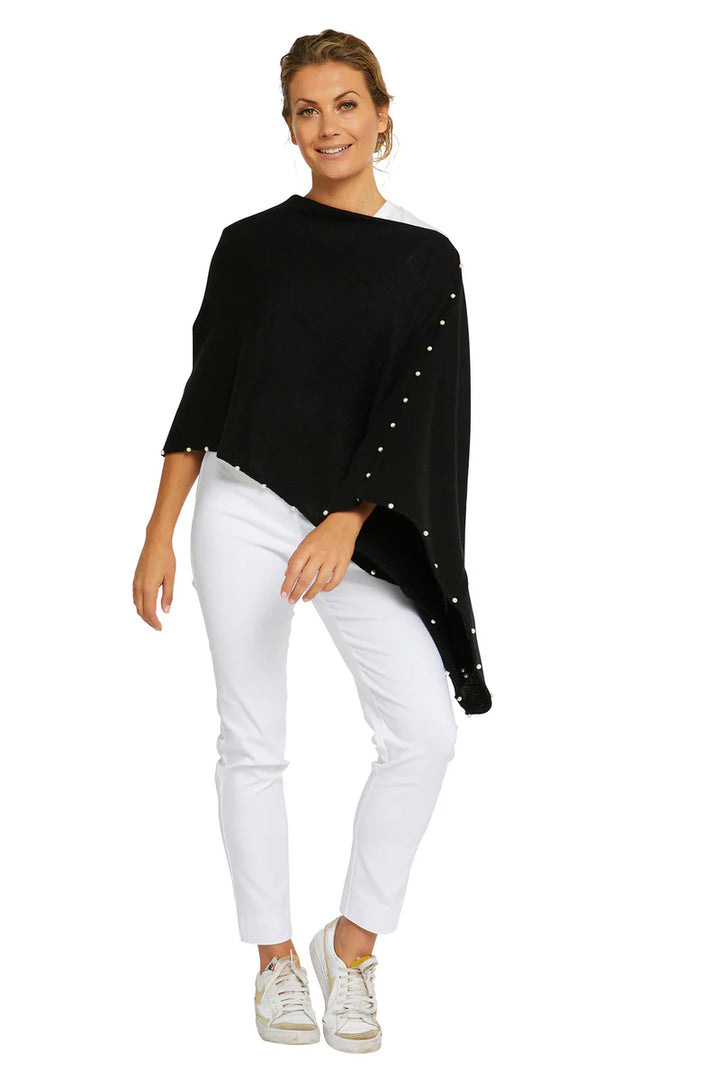 Cashmere Topper - Ebony Pearl