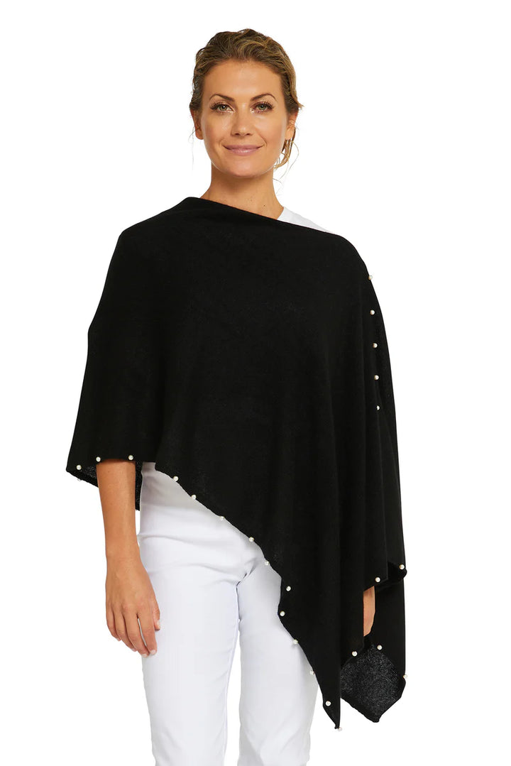 Cashmere Topper - Ebony Pearl