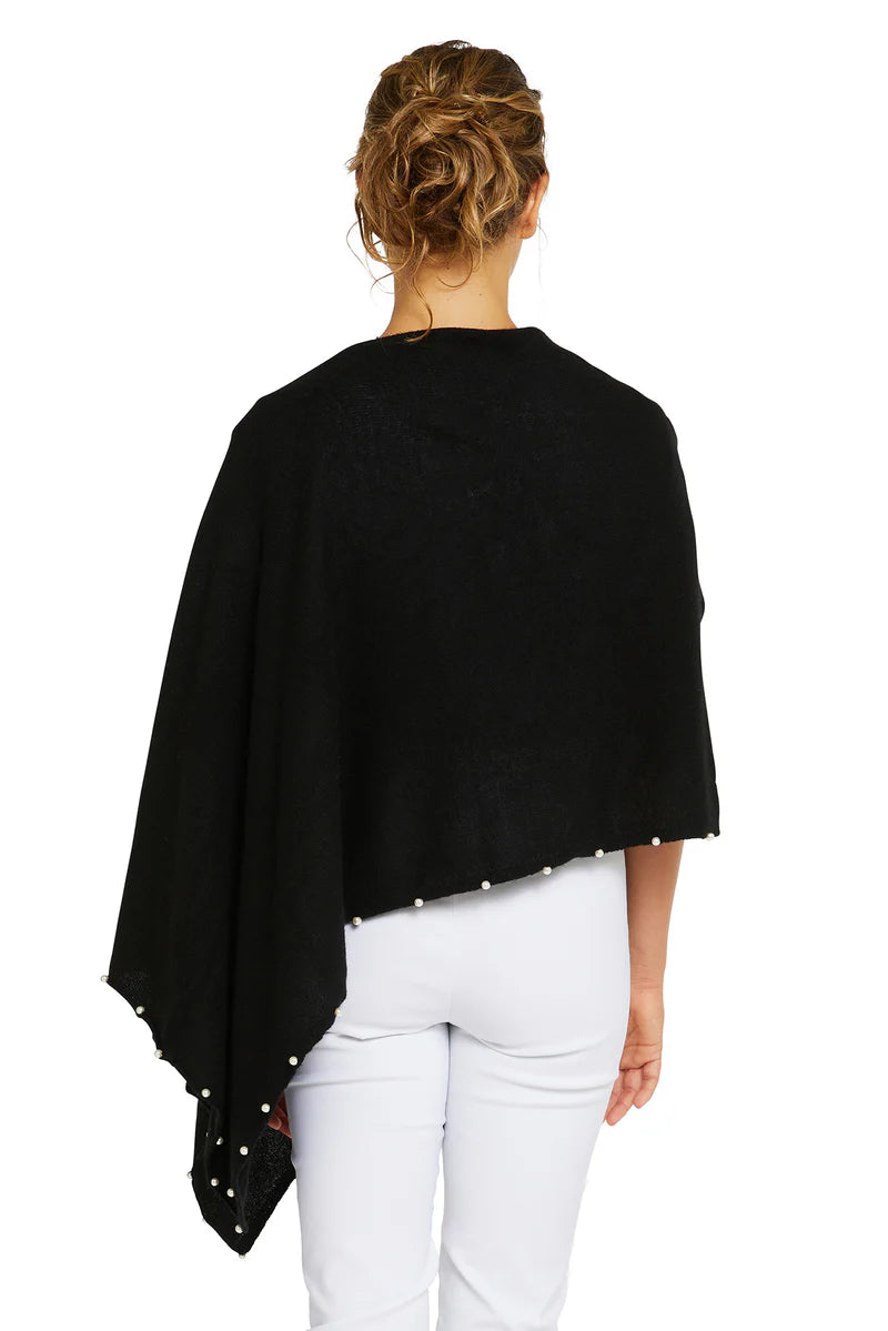 Cashmere Topper - Ebony Pearl