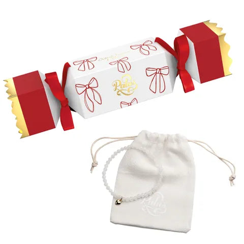 Palas Christmas Cracker - White Jade Bracelet