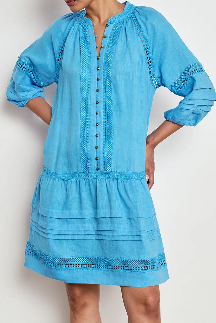 Jostle Dress - Lagoon
