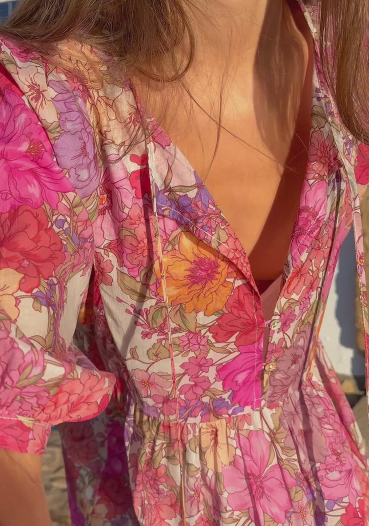 Audrey Midi Dress - Ode Floral