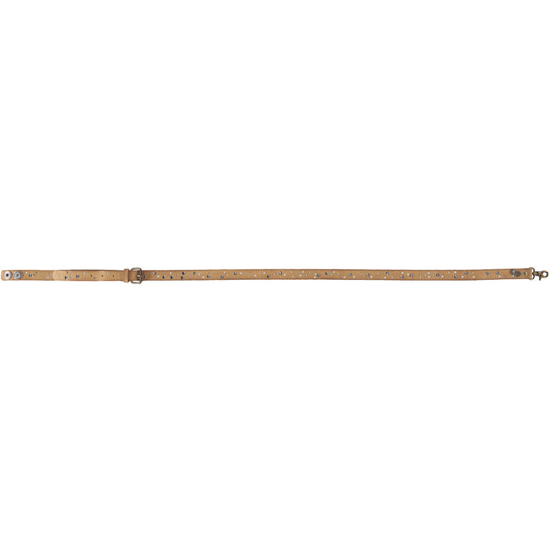 Noosa Amsterdam Roots Studded Leather Strap - Camel