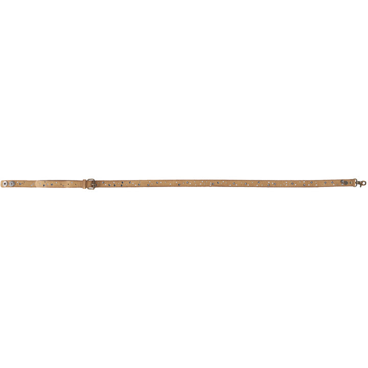 Noosa Amsterdam Roots Studded Leather Strap - Camel