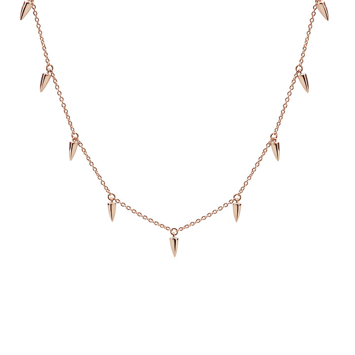 Sahara Dagger Choker - Rose Gold