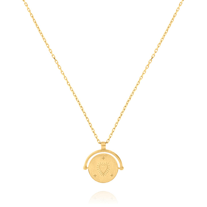 Alchemy Necklace - Love - Gold