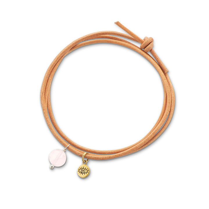 Palas Jewellery Protection Gem Wrap - Rose Quartz