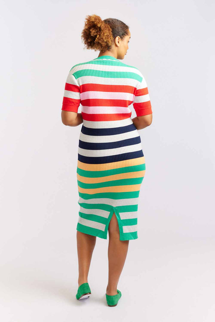Allsorts Knit Dress - Emerald