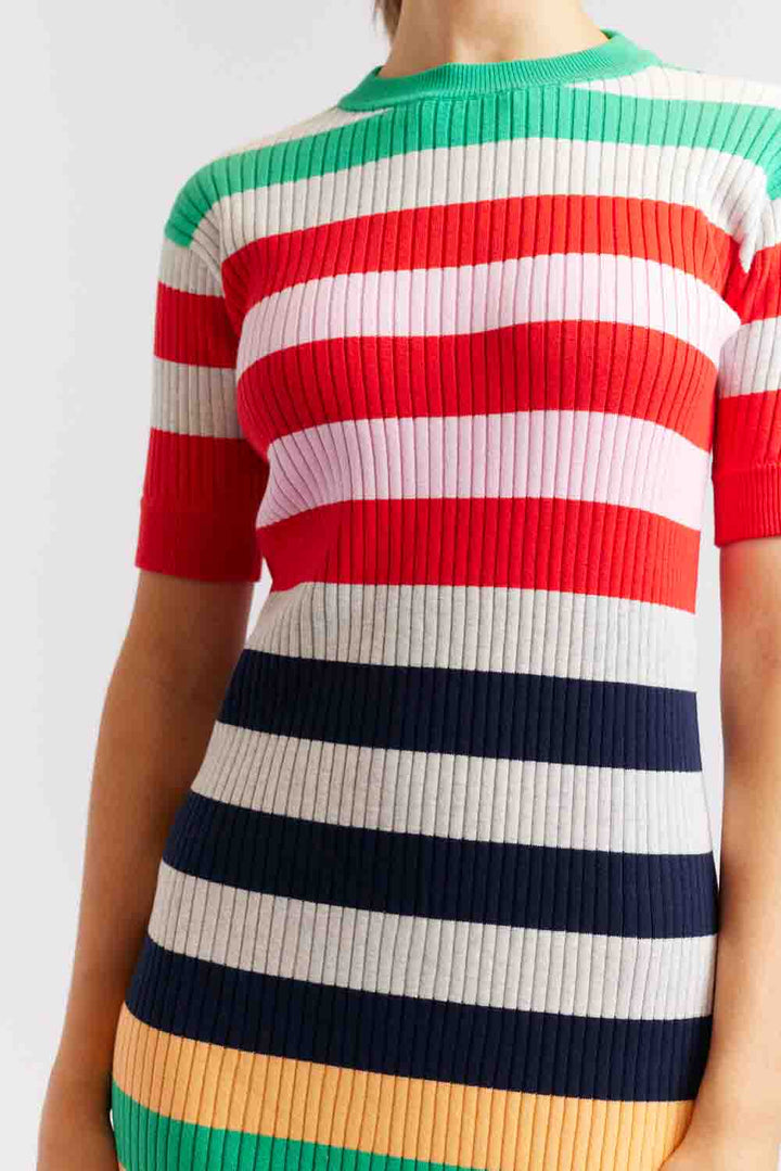 Allsorts Knit Dress - Emerald