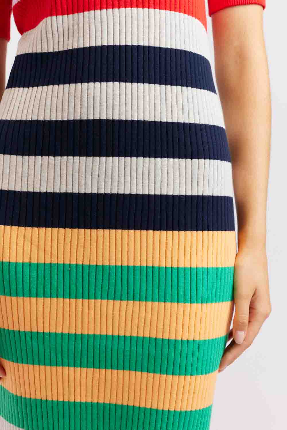 Allsorts Knit Dress - Emerald