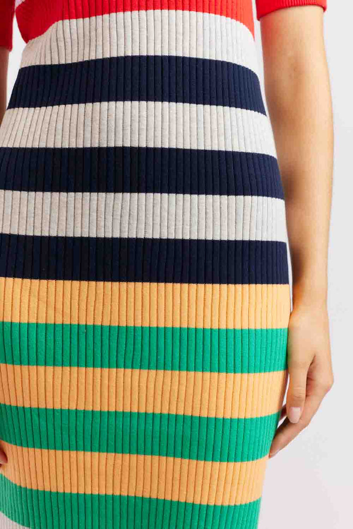 Allsorts Knit Dress - Emerald