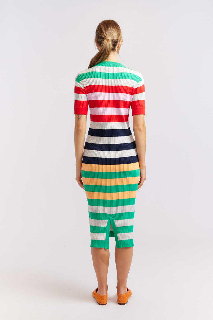 Allsorts Knit Dress - Emerald