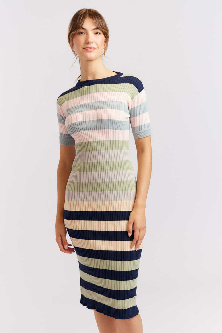 Allsorts Knit Dress - Navy