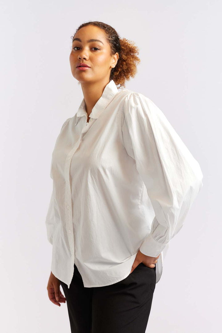 Soho Poplin Shirt - White