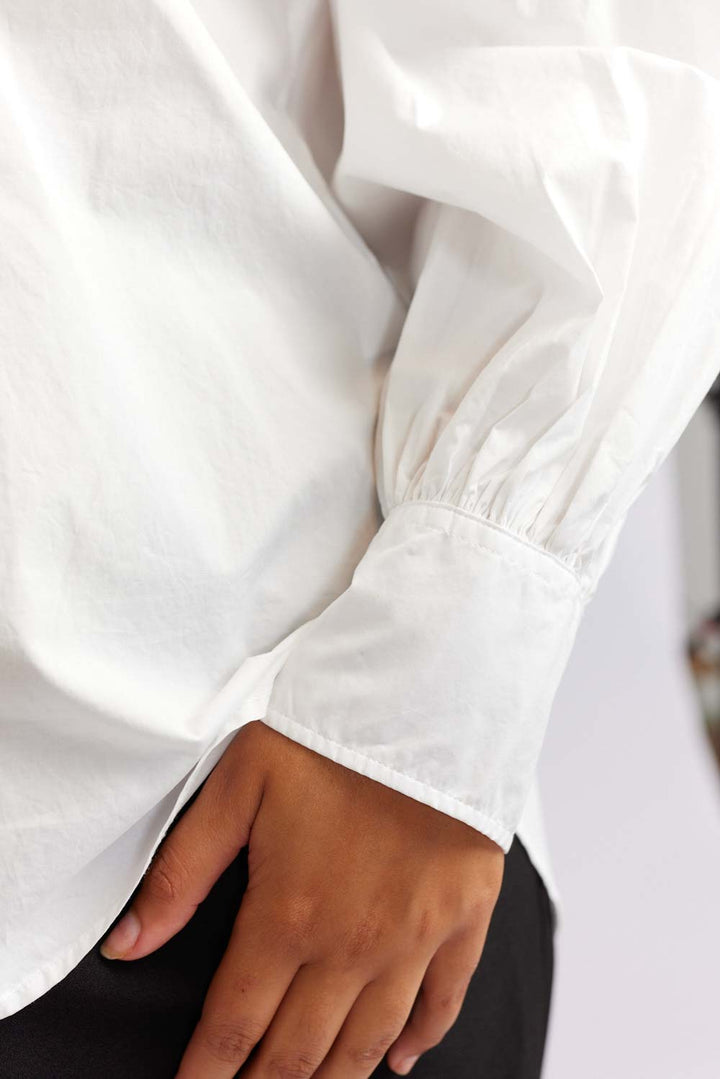 Soho Poplin Shirt - White
