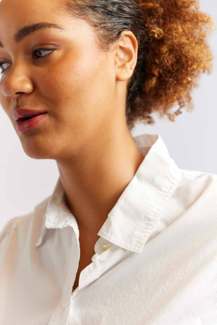 Soho Poplin Shirt - White