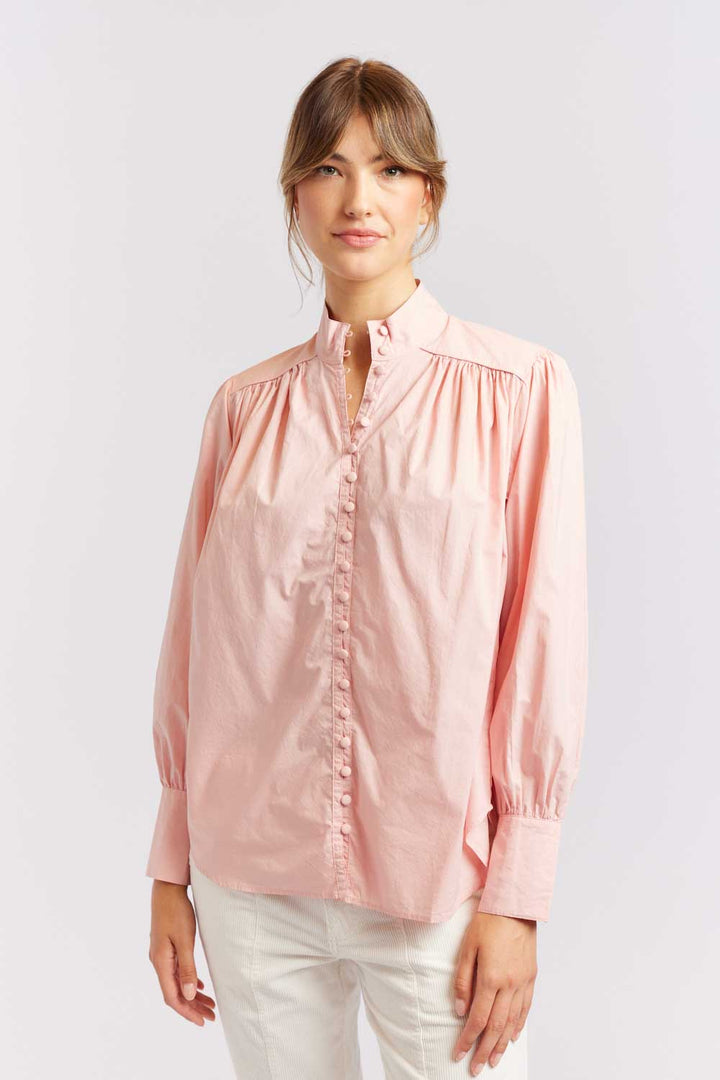 Rosemary Poplin Shirt - Rosemary