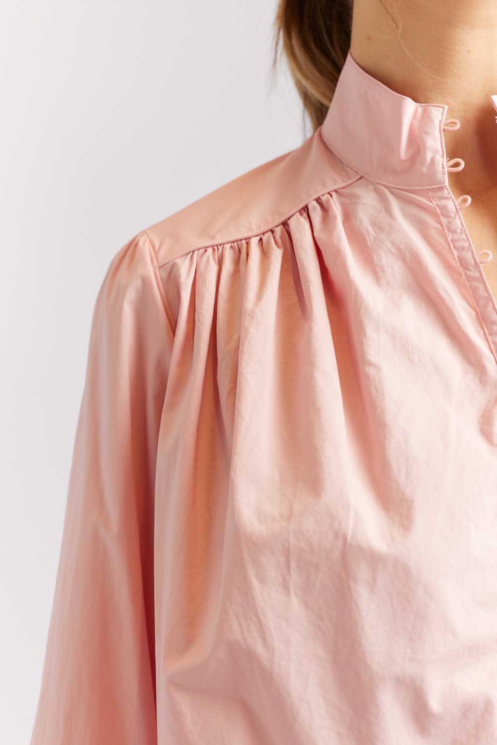 Rosemary Poplin Shirt - Rosemary