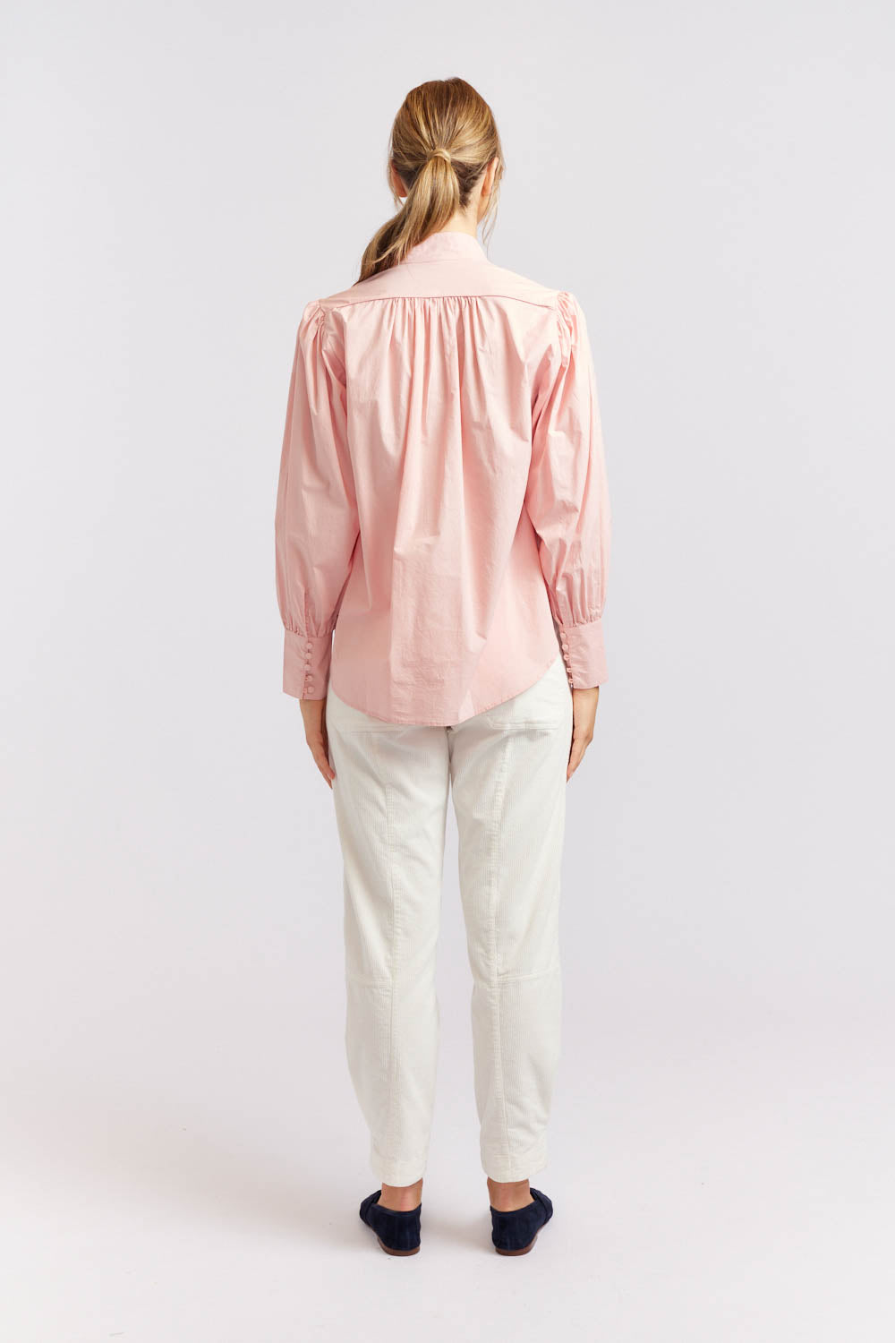 Rosemary Poplin Shirt - Rosemary