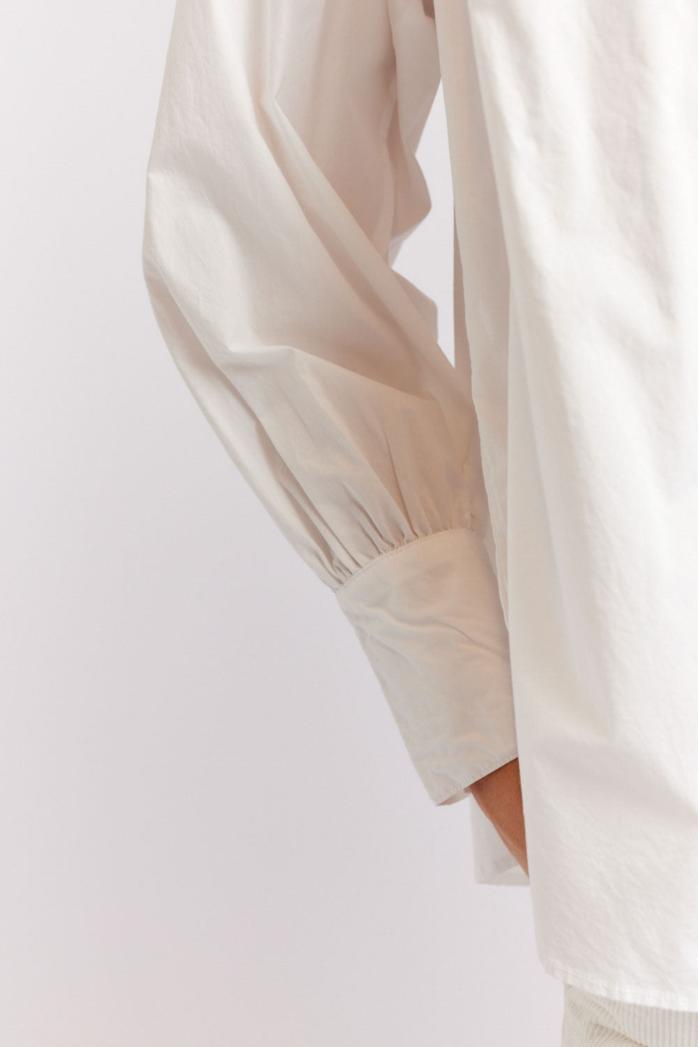 Rosemary Poplin Shirt - White