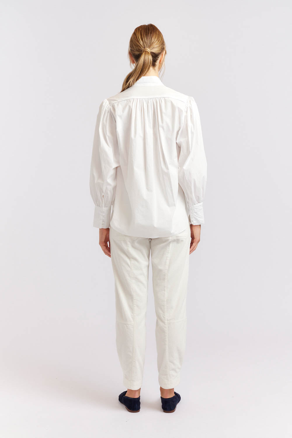 Rosemary Poplin Shirt - White