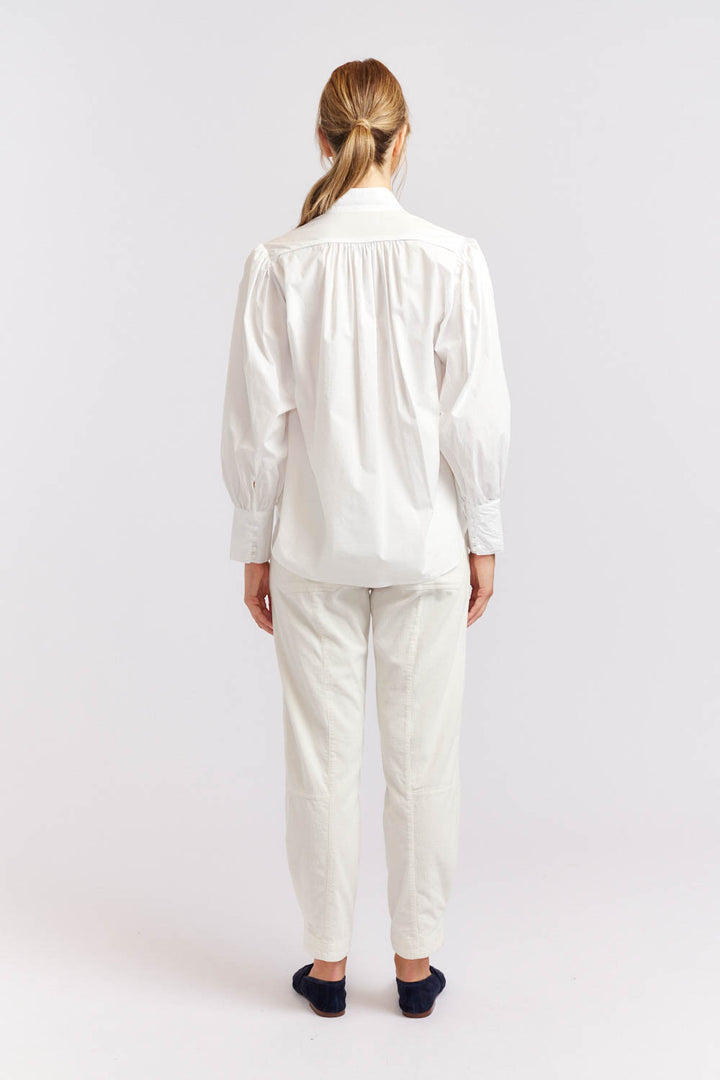 Rosemary Poplin Shirt - White