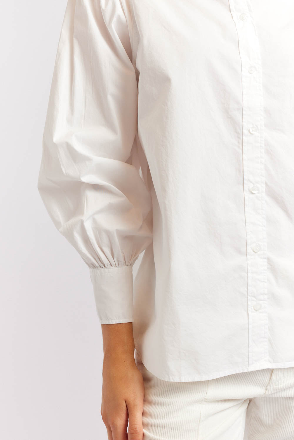 Soho Poplin Shirt - White