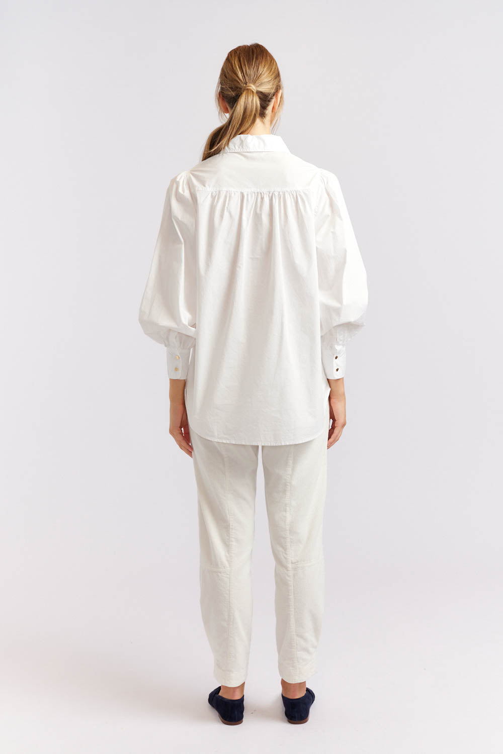 Soho Poplin Shirt - White