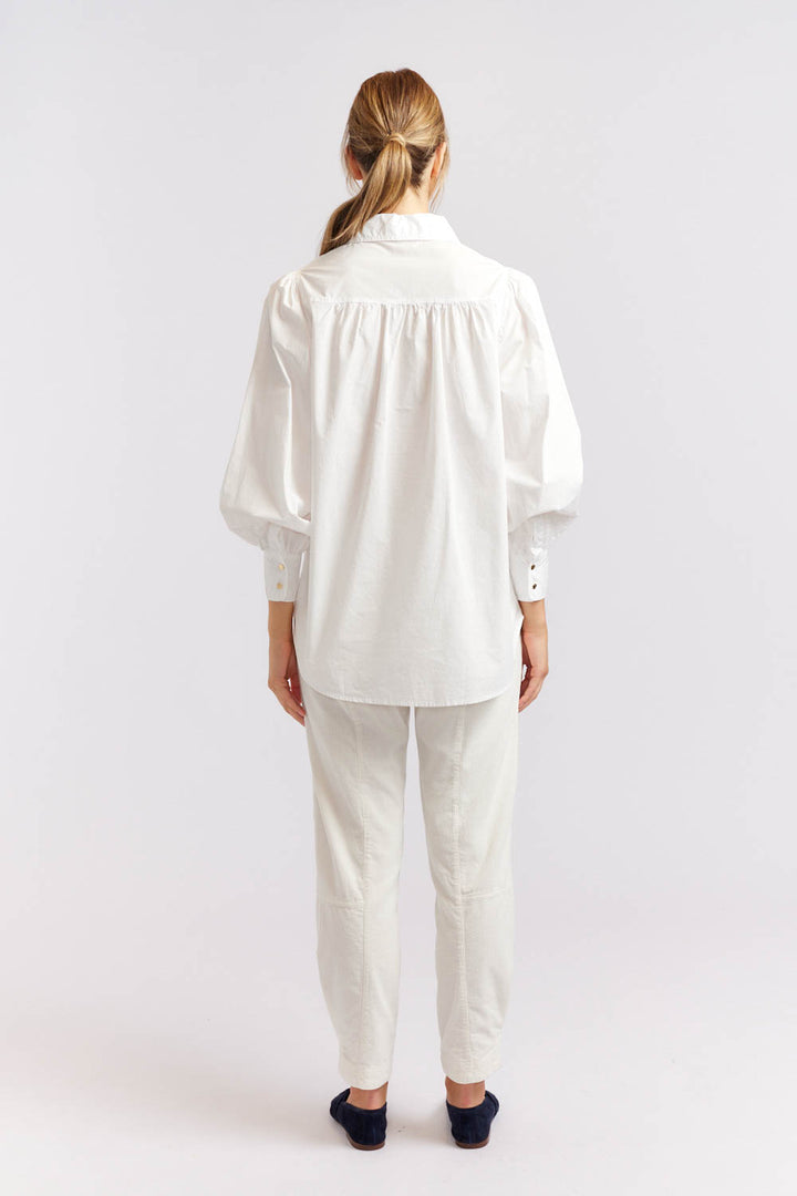Soho Poplin Shirt - White