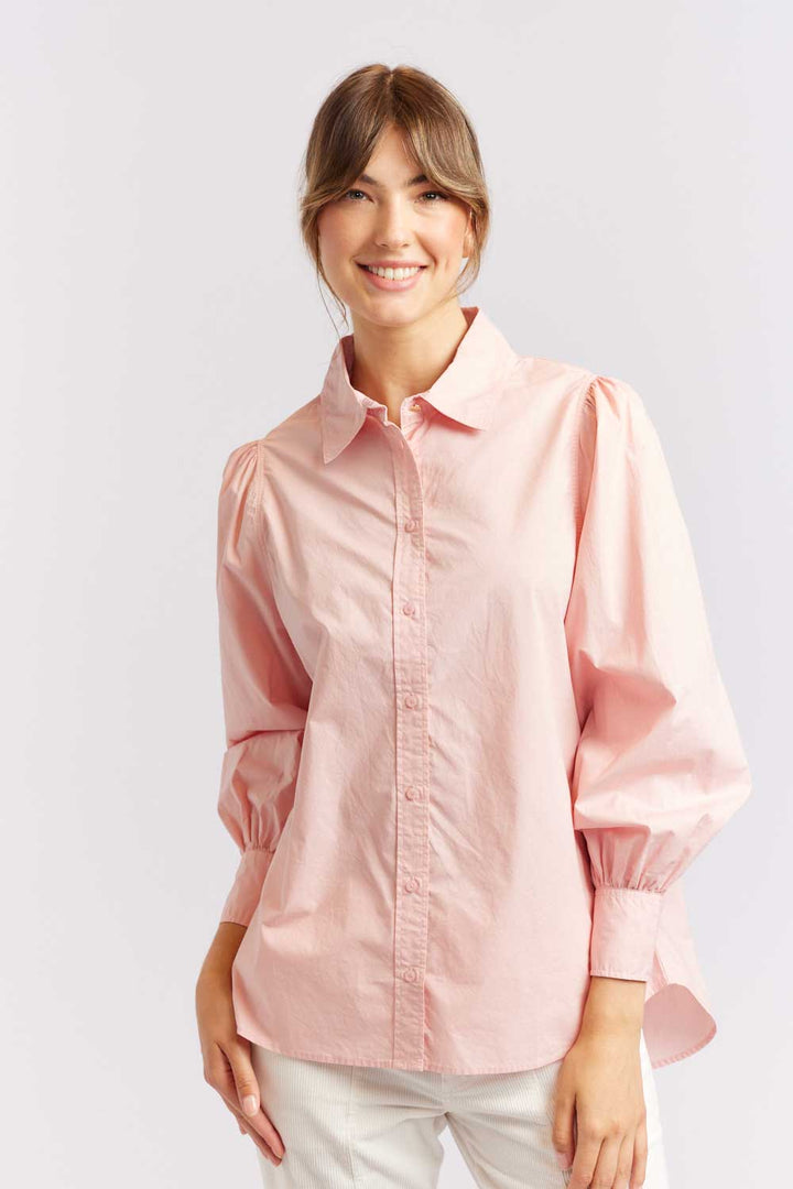 Soho Poplin Shirt - Rosette