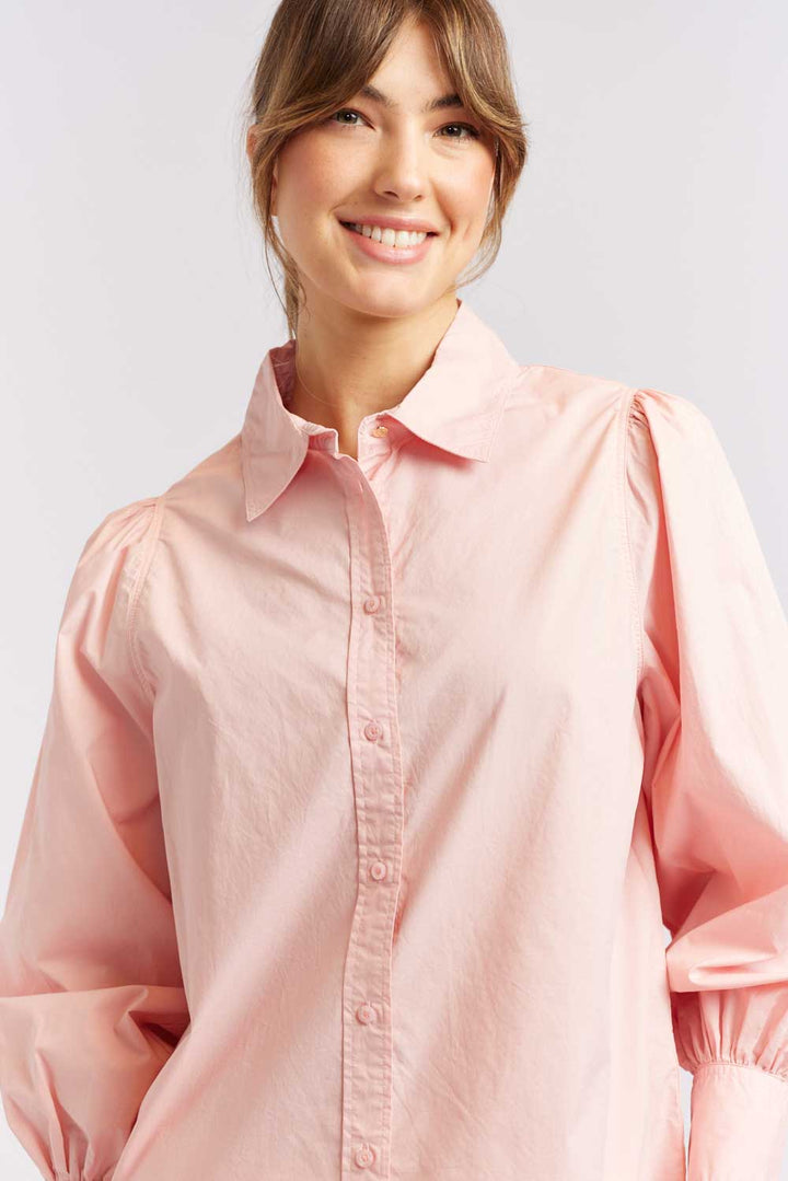 Soho Poplin Shirt - Rosette