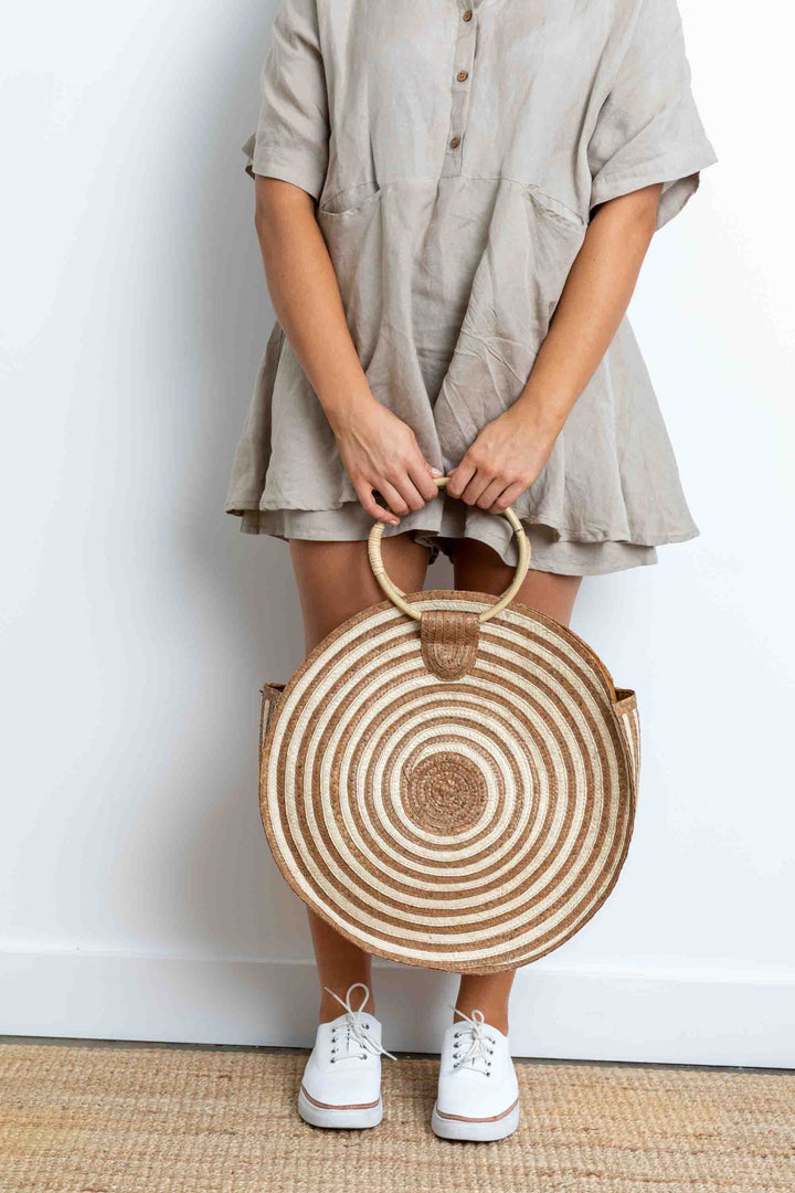 Round Bag - Natural