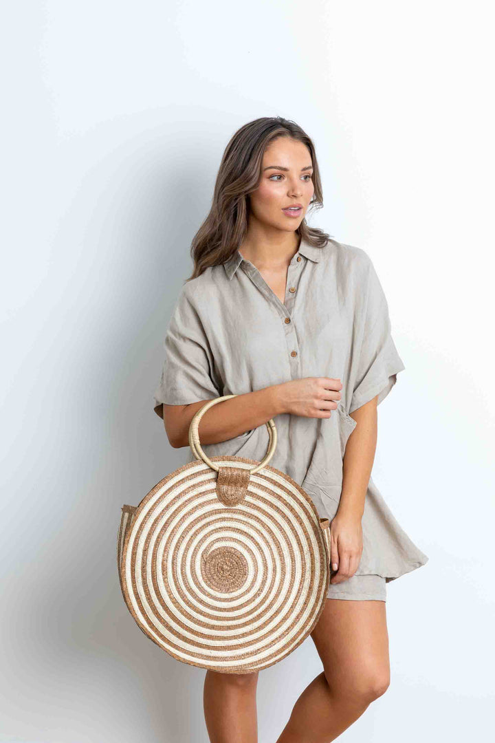Round Bag - Natural
