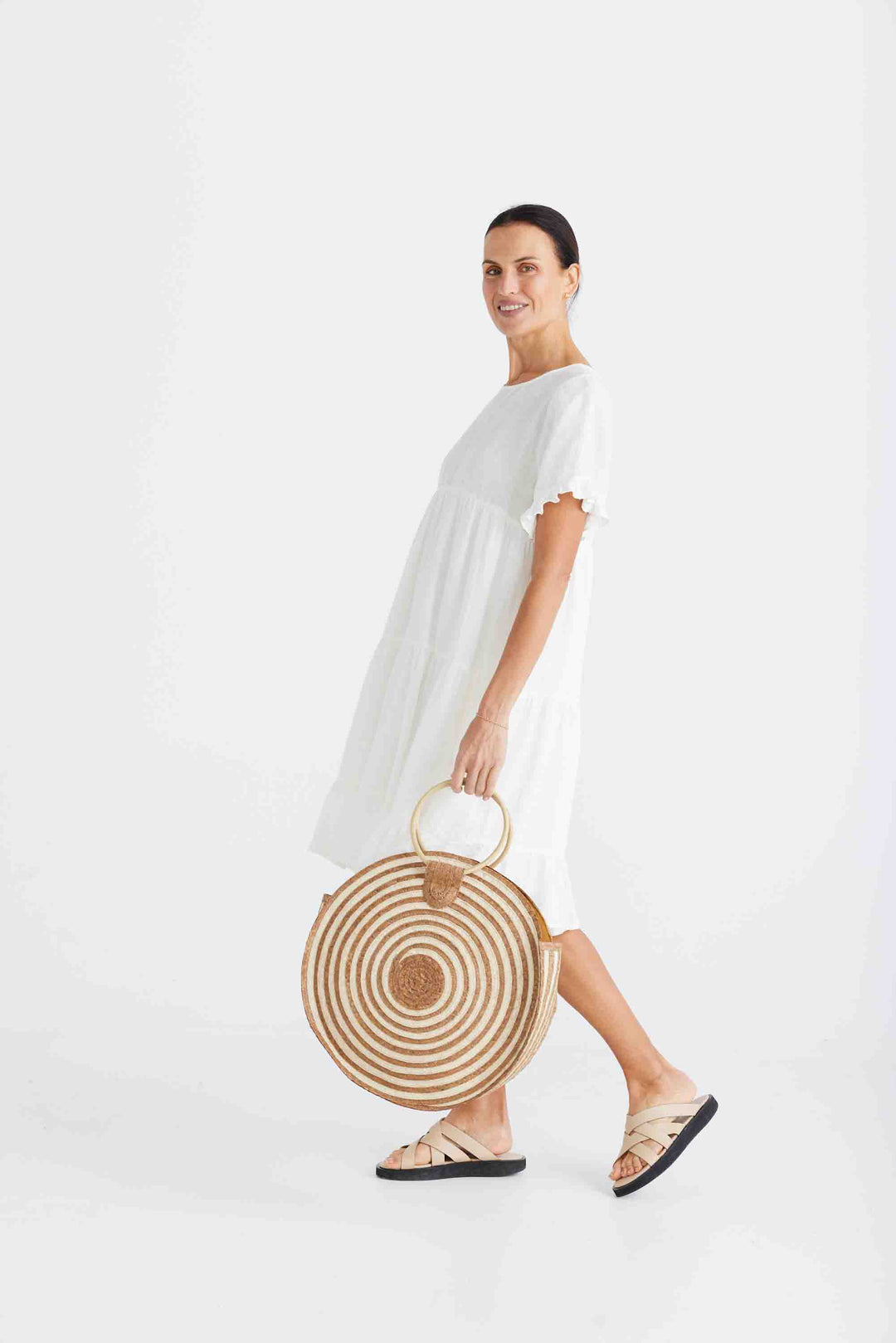 Round Bag - Natural